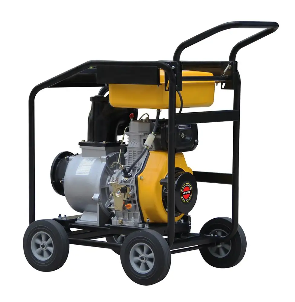 6 inch electric starting diesel water pump set 192 engine DP60E