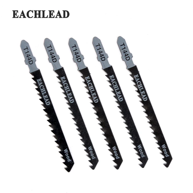 Electric Jig saw accessories T-Shank Item T144D Material HCS(SK5) 5PCS/double blister card  fast speed  cut wood