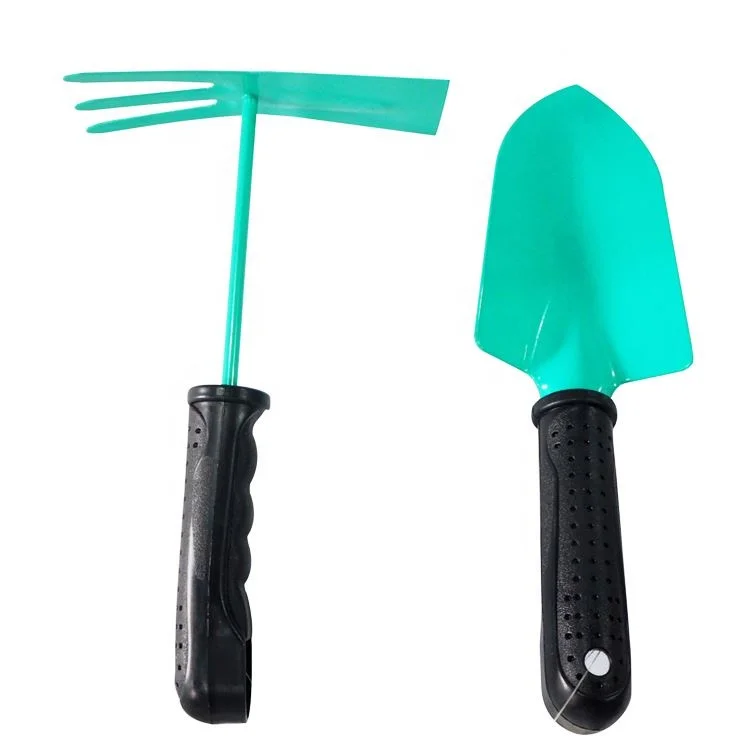 Cheap Mini Kids Green Garden Steel Tools Small Multi-function hand tool garden shovel
