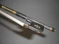3 PC Quality Carbon Fiber Cello Bow Pro Gold Wire inlay 4 4 with white bow