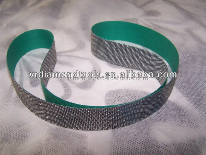 Flexible Diamond Abrasive Sanding Belt For Glass