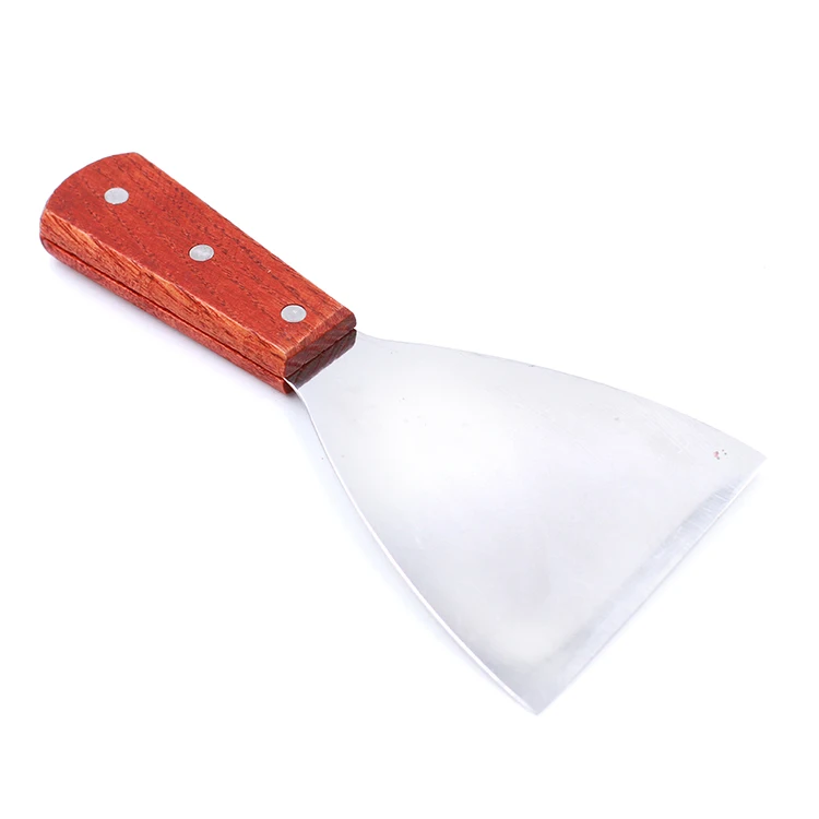 High Quality Kitchen Tools Stainless Steel Blade Teppanyaki Scraper