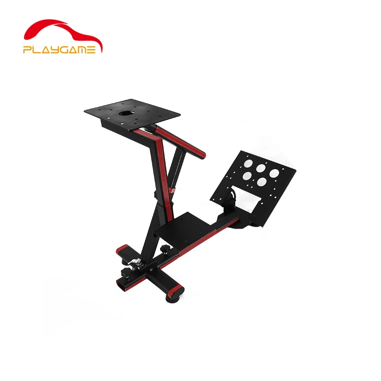 Racing Wheel Stand  Racing Simulator Steering Wheel Stand for Support Wheel Pedals Seat