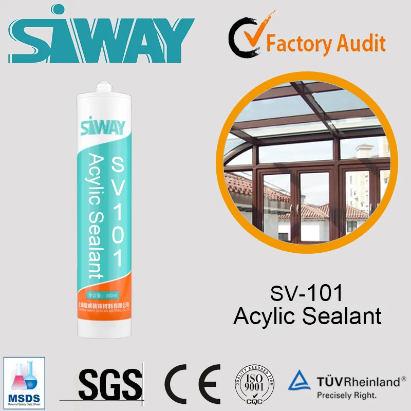 Высокое качество плесени герметизация акрил мастика с дешевой цене