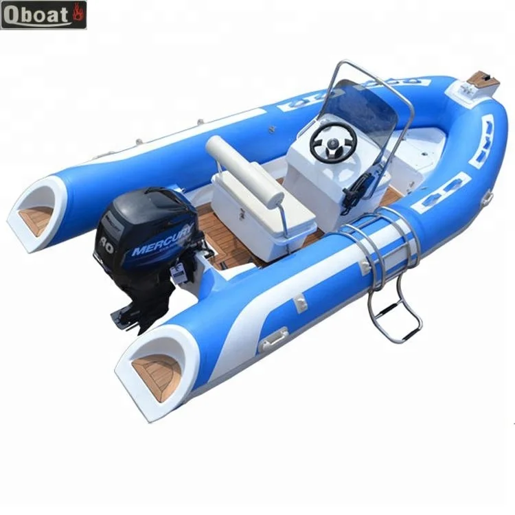 Cool Design 14ft Hypalon Tube Fiberglass Hull Rib Boats