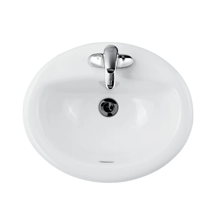 HUIDA easy clean wallhung commercial bathroom cabinet philippines face hair hand basin 500 mm