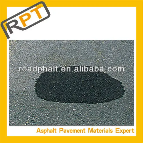 Pothole patching roads in winter cold asphalt from Roadphalt