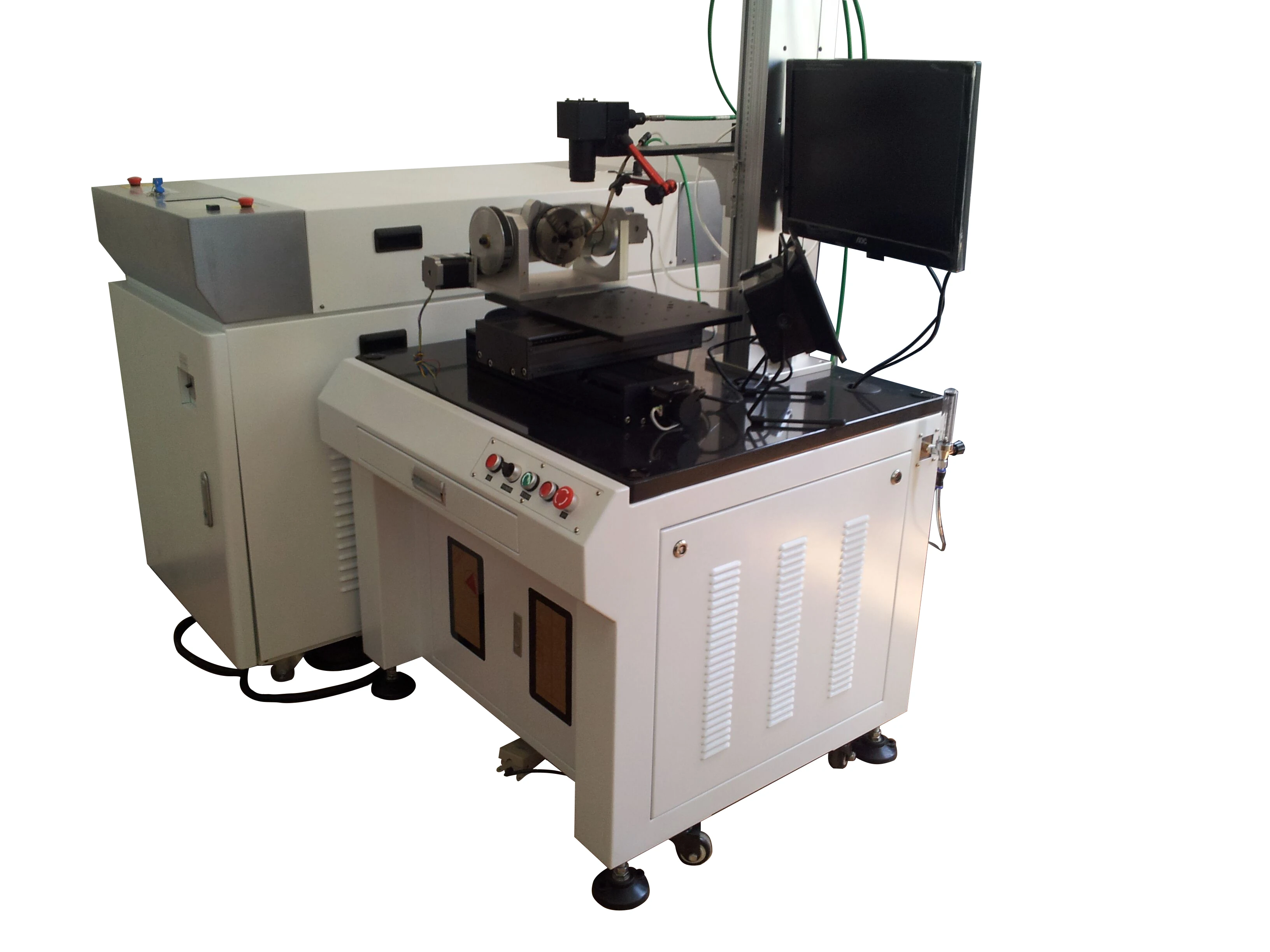 300W/500W laser welding machine for dental and mould repairing with fiber cable transmit welding head