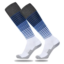 New blank thicken sole soccer team socks for football game