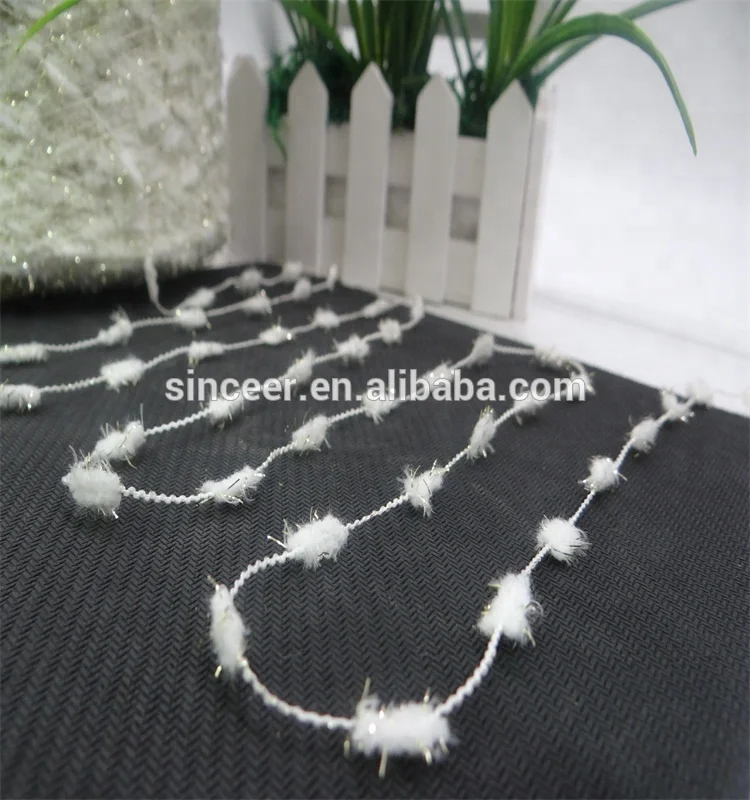 Factory price 1/3.4NM 100%Polyester fancy yarn slub yarn for knitting