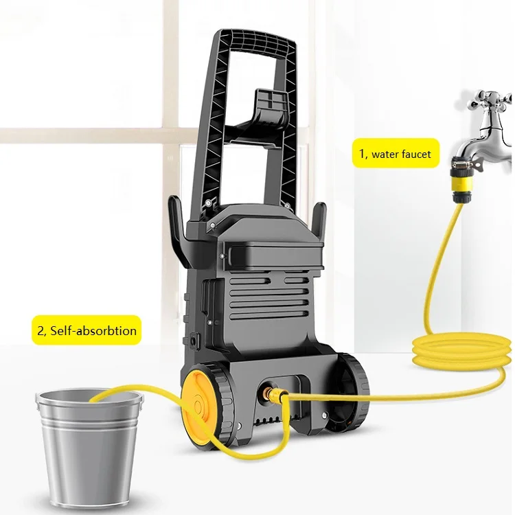 
New CE Approval 1350W Copper Wire Universal Motor High Pressure Cleaner High Pressure Washer For Car Wash 