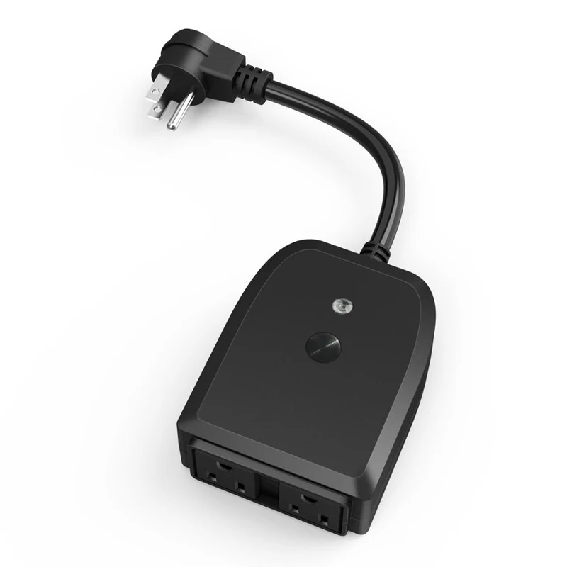 Manufacturer IP44 waterproof Smart Outdoor Plug with Alexa voice control