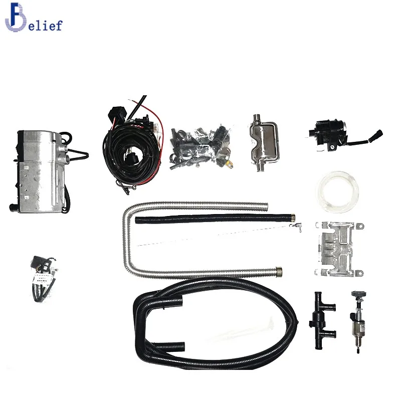 
5KW 12V auto gasoline liquid parking heater for car truck 