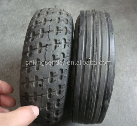 lowes semi-pneumatic rubber wheel