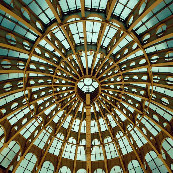 steel structure polycarbonate skylight roofing dome roof