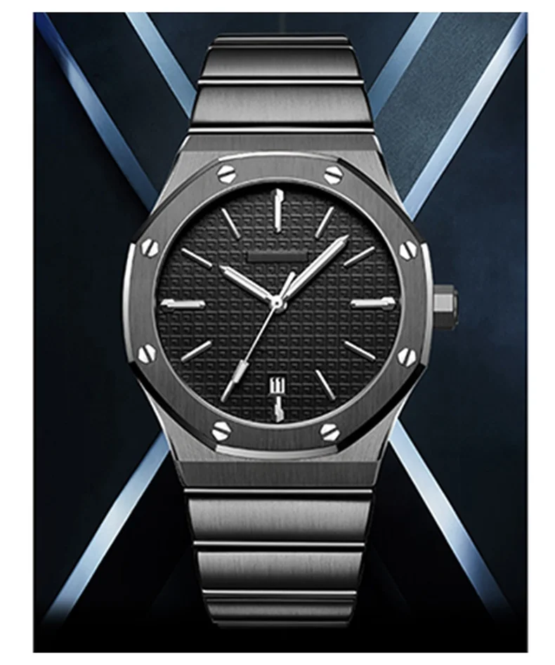 Mens Fashion Japan Quartz watch Diver Wrist Watches Custom Logo Man Watches Hot Sale Stainless Steel Luxury