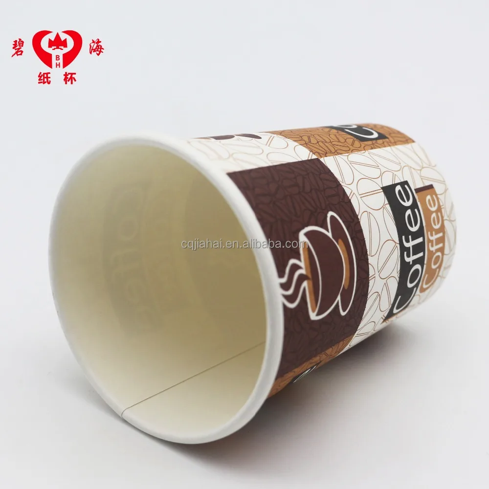 
Manufacturer Supply Wholesale Recyclable Cheap Custom Branded Color Printed Business 8oz Disposable Coffee Tea Paper Cup 