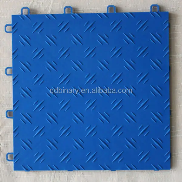 
Pp interlocking floor plastic floor tile heavy duty warehouse tile , slab floor for garage 