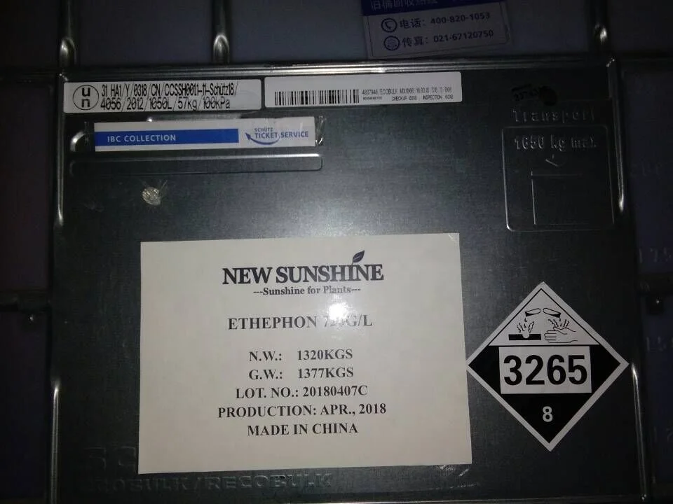 
Ethephon 40% SL Ethylene Gas Ripening 