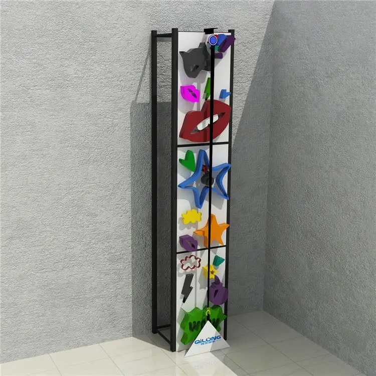 
Commercial Mobile Extreme Sports Rock Climbing Wall Children Climbing Equipment Set 