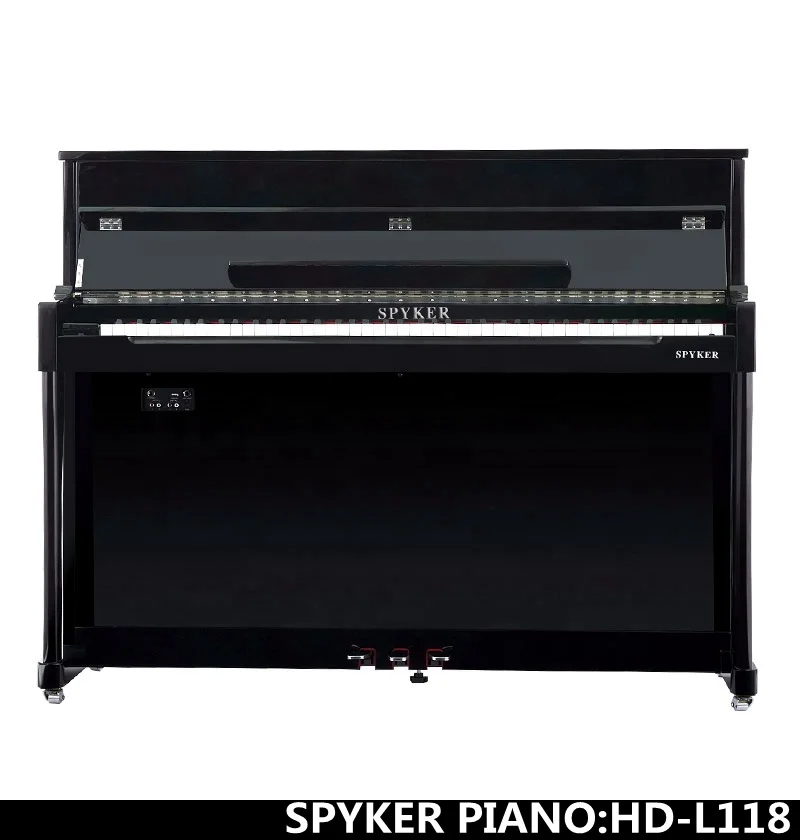 SPYKER High Quality Black Polish Upright Digital Piano HD-L118