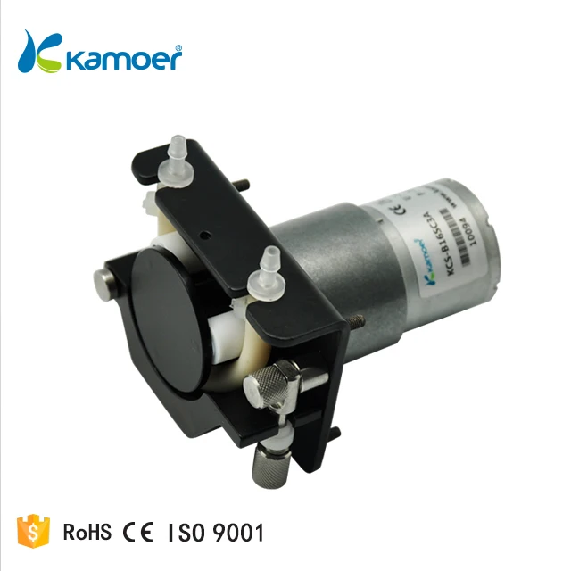 Kamoer KCS 12V/24V DC Motor V Tube high-precision peristaltic pump chloroacetic acid dosing pump fluoroborate salts transfer
