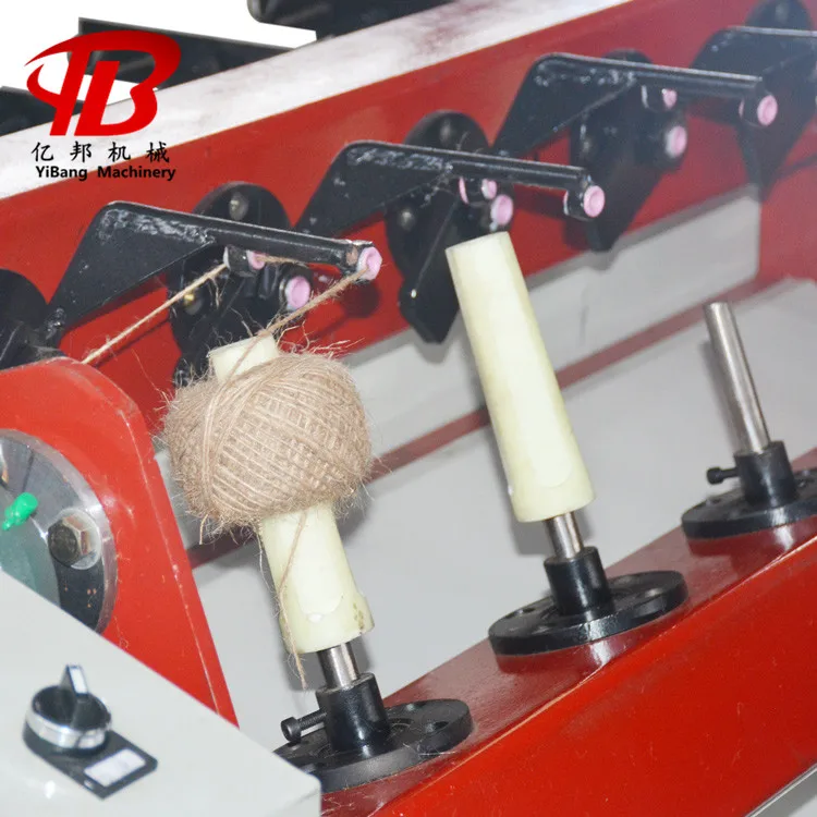  Пластиковая рафия пленка веревка мяч winder веревочка PP намоточный станок