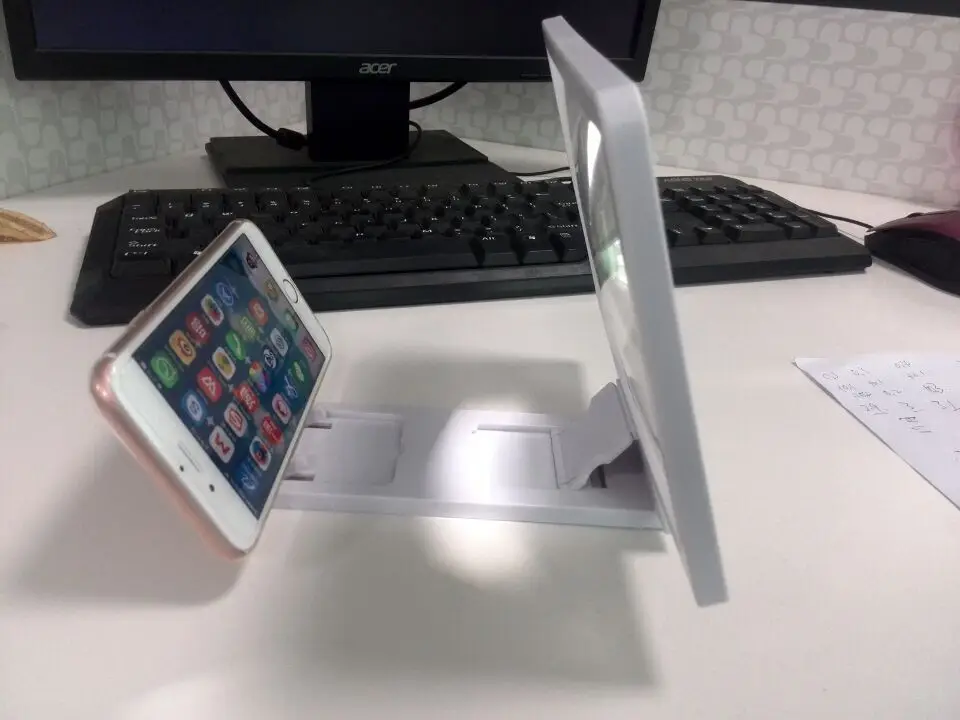 
2018 Mobile 3D screen enlarger for smartphone Large Screen Magnifier for Mobile Cell Phone Enlarge Screen 