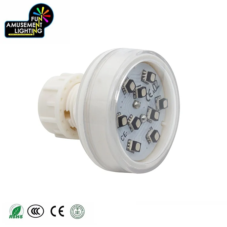 Professional Supplier 180 Degree E14 RGB Amusement Lamp For Amusement Ride