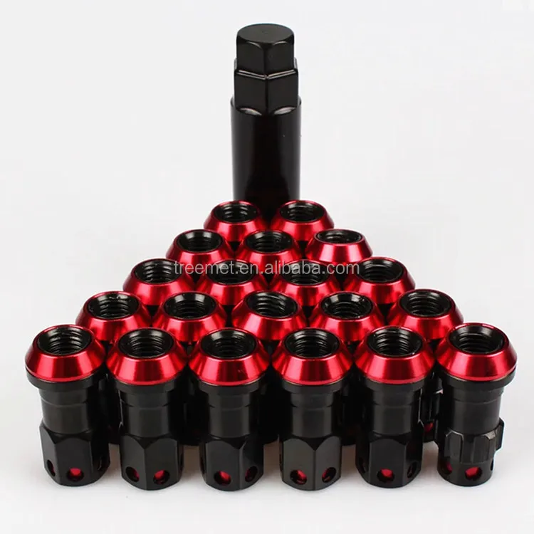 M12 x 1.25 mm Composite Close End Heavy Duty Wheel Lug Nuts