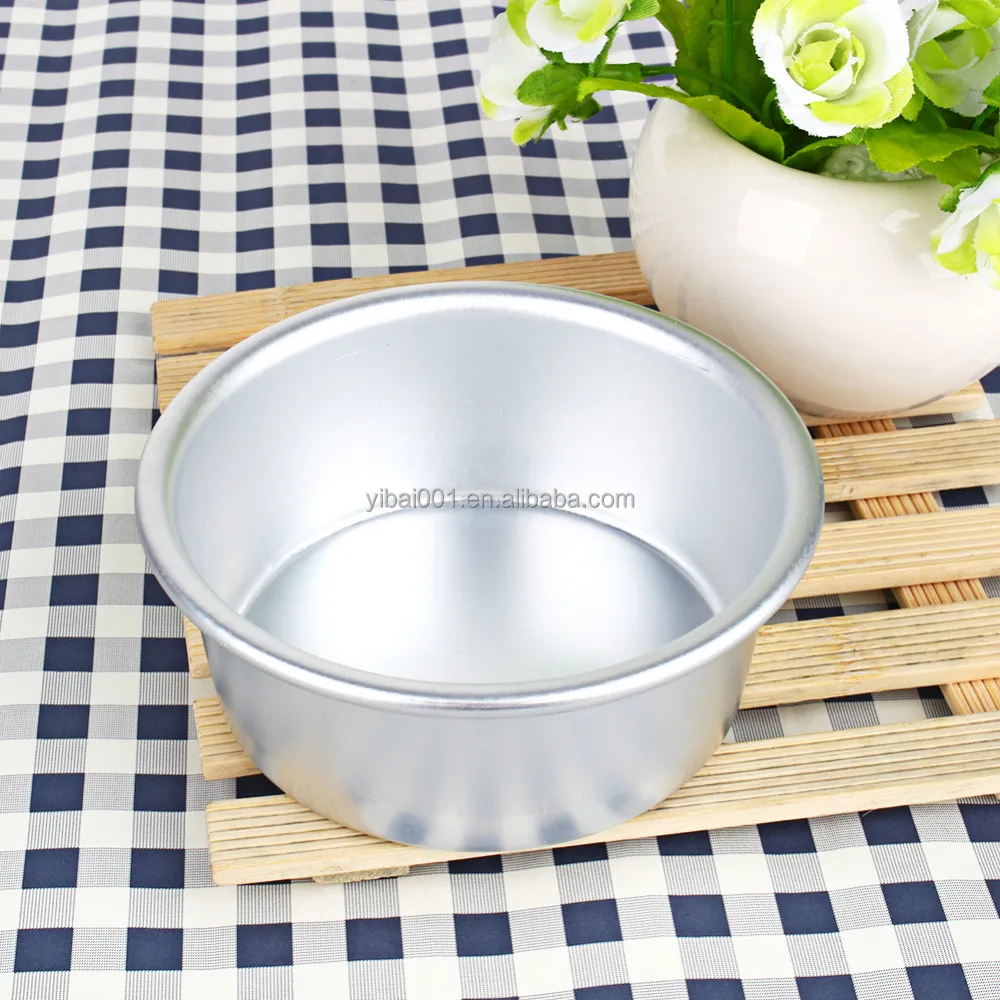 
Reinforced 4/5/6/8/9 Inch Aluminum Alloy Round Cake Mold Cake Tool Professional Baking Tool Baking Mould Pan 