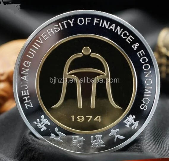 High quality metal souvenir 2 euro gold coin