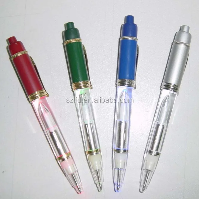 Factory Supply led light pen  led glowing pen for promotional gifts for night writing