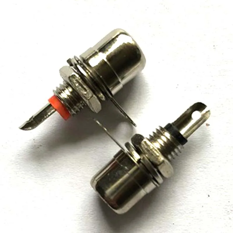 RCA Panel mount female jack socket connector