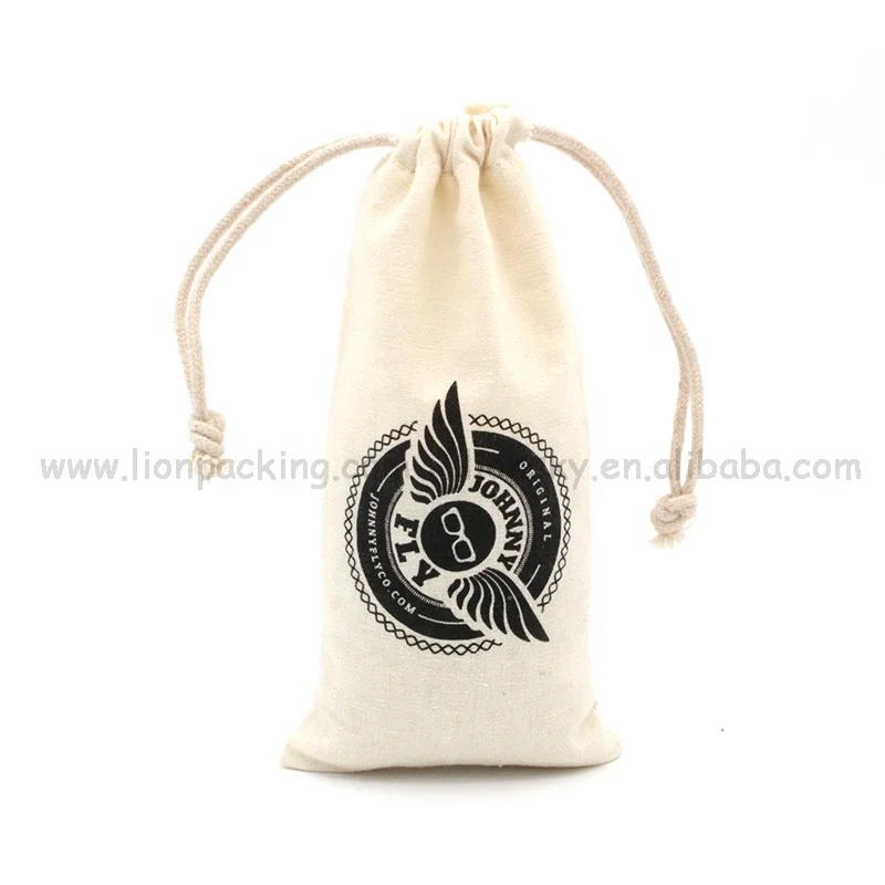 Сумка для очков на шнурке с логотипом на заказ, длинная сумка для очков из органического хлопка, сумка для солнцезащитных очков