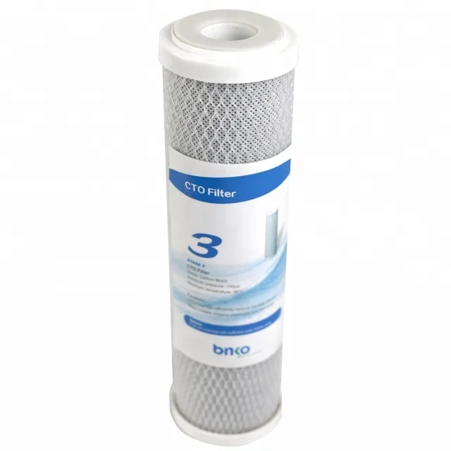 10-дюймовый CTO картридж фильтра с активированным углем картридж фильтра