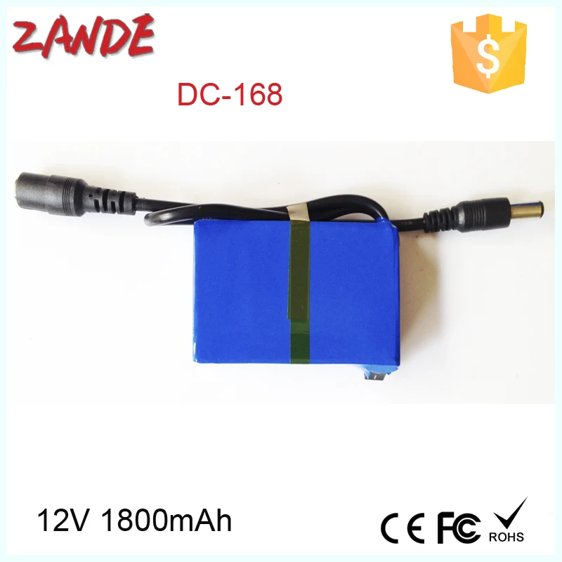 Li-ion battery 12V 1800mAh lithium battery pack,OEM different capacity