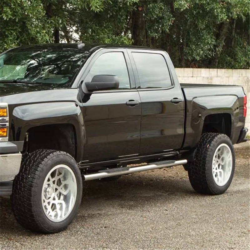 
4 Inch Stainless Steel Oval Side Steps Running Boards For Mitsubishi L200 2015-2018 