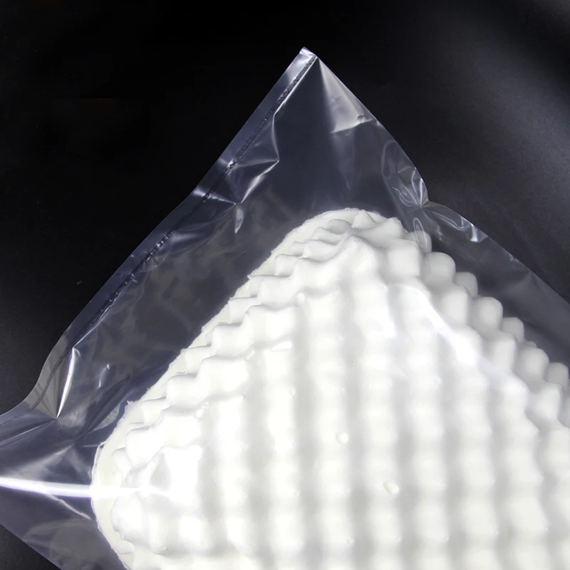 Custom printed PE vacuum bags for pillow & household packaging bag used for latex pillow packing bag