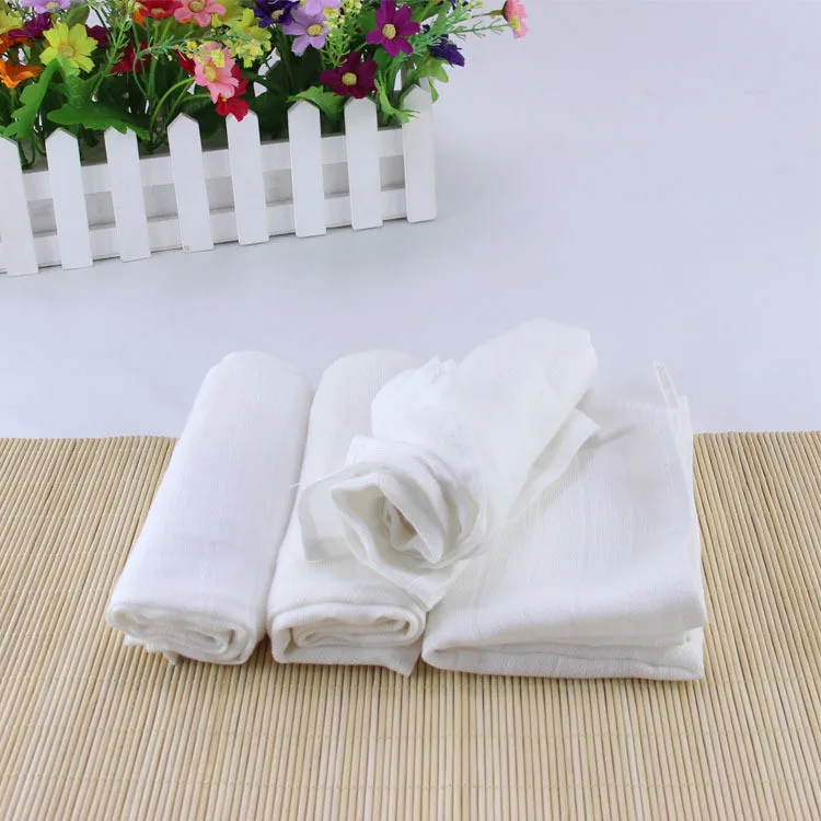 Washable Muslin Baby Cloth Diapers With Good Breathability 100 Cotton Folding Diapers For Newborn