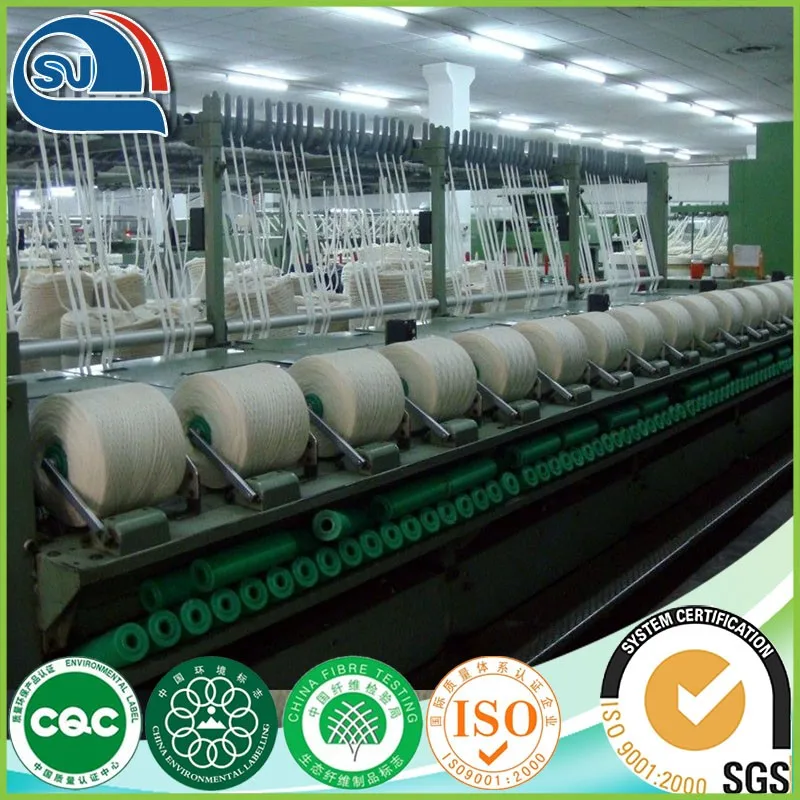 COTTON POLYESTER NEP YARN, FANCY YARN