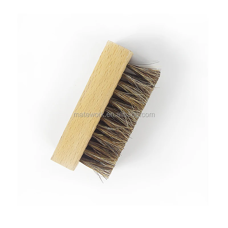 
Custom wooden shoe brush with pig hair/plastic hair/horse hair,OEM wooden shoe brush with customer logo 