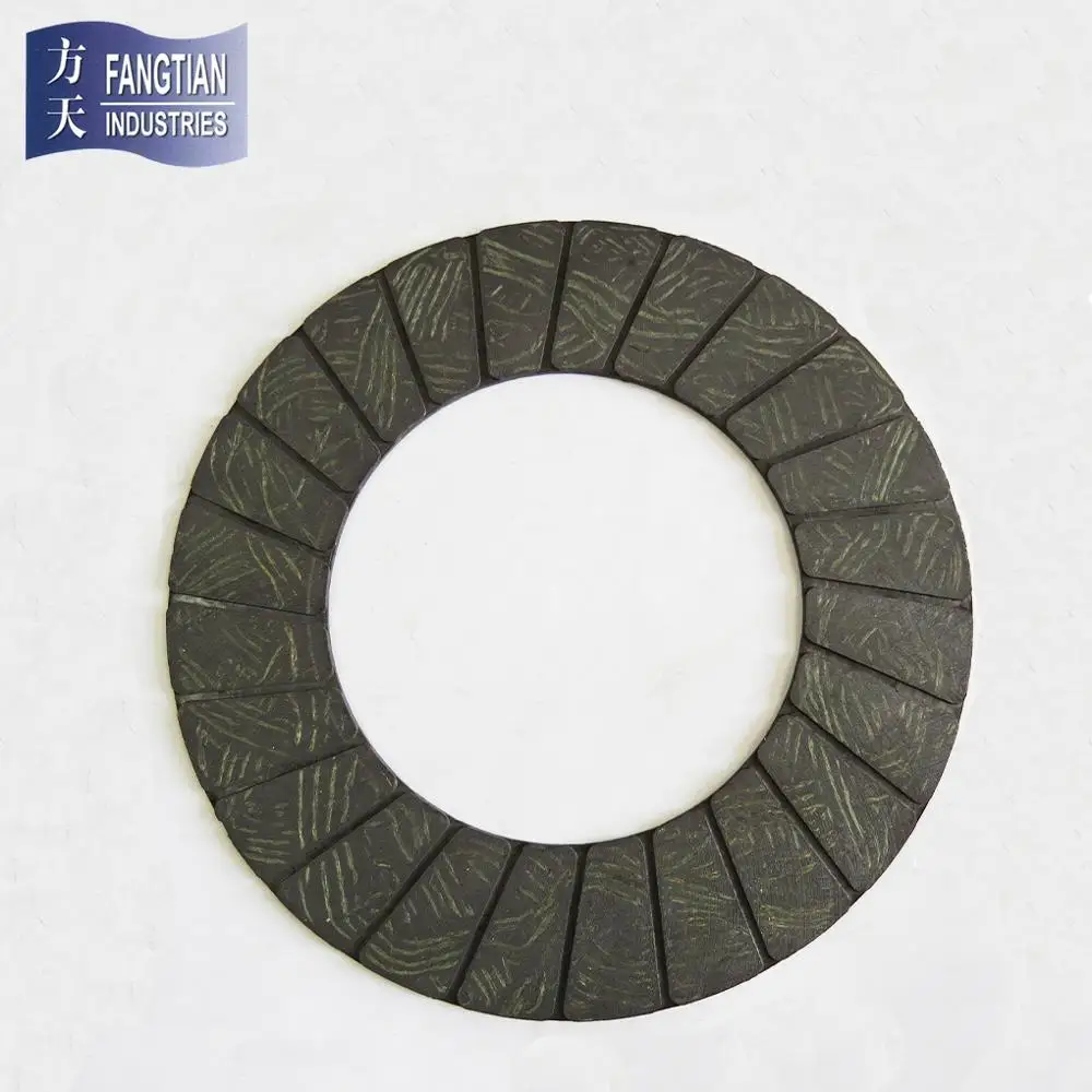 High quality auto parts clutch facing glass fiber clutch facing for trucks