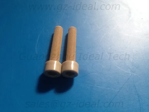 Customized Precision Plastic Screws Bolts Plastic Fastening Screws