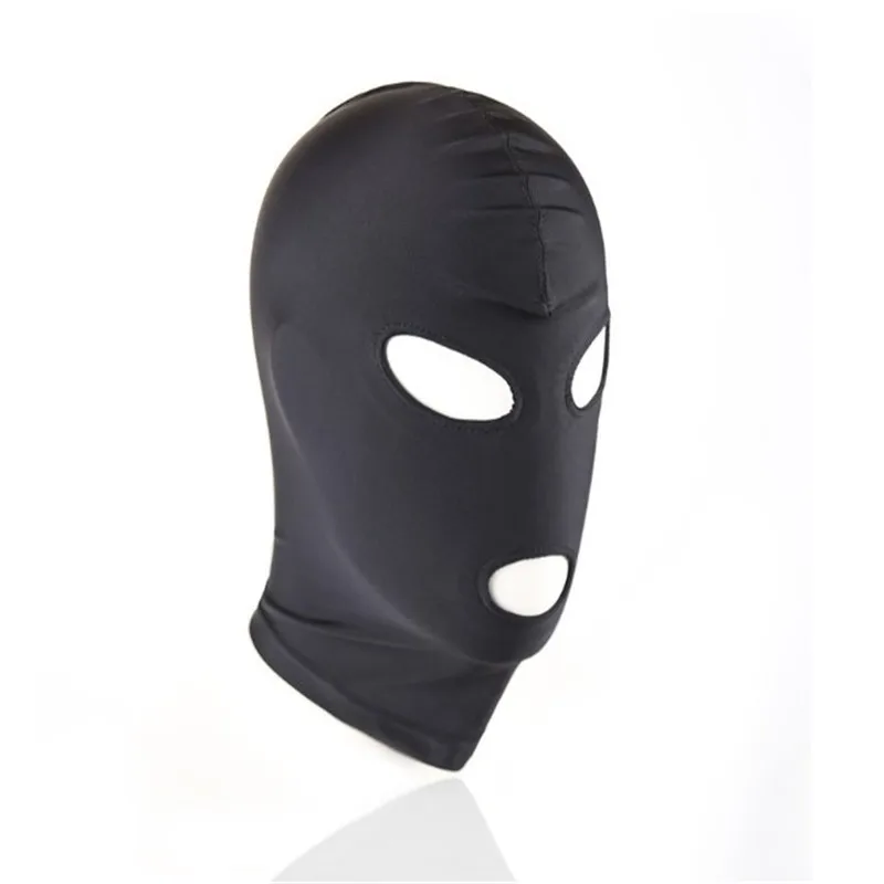 Hot selling product bondage party mask cosplay slave punish headgear bdsm fetish mask hood sexy toys
