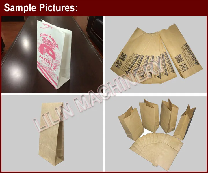 quare bottom food paper bag