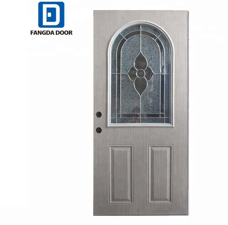 Fangda china supplier high quality custom front entry doors