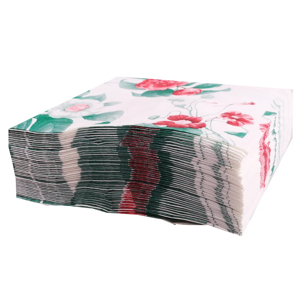 Decoupage Paper Napkins German Free Samples 250*250mm Paper Napkins & Serviettes Dinner Napkins Printed 2 PLY Virgin Wood Pulp