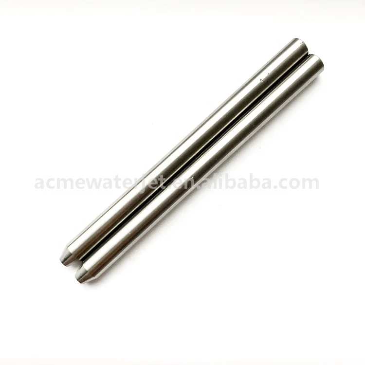 Long life cemented carbide nozzle mixing tube for abrasive waterjet cutting