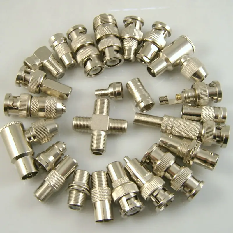 BNC Male Plug Compression Connector for CCTV Camera RG6 RG59 Coax Coaxial Cables